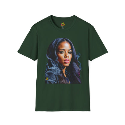 the - Aaliyah shirt | Honoring the Legacy of the Queen of Urban Pop | Memorial Tribute Tee - custom-made. limited stock. Order yours now and stand out with this exclusive piece!