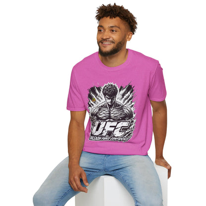 UFC T Shirt | Unleash Fierce Confidence | UFC Tee with Baki Anime T Shirt Motivation