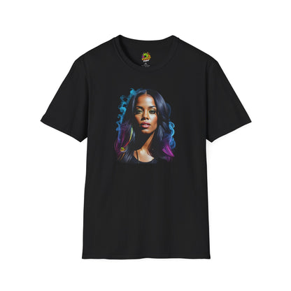 Aaliyah shirt | Tribute to a Music Legend | Honoring the Queen of Urban Pop - High Quality Image