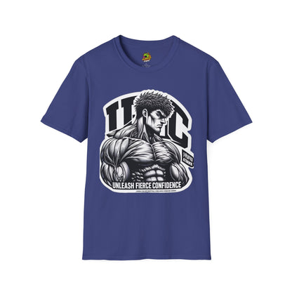 product - UFC T Shirt | Unleash Fierce Confidence | UFC Tee with Baki Anime T Shirt Inspiration - custom-made. perfect gift idea. Order yours now and stand out with this exclusive piece!