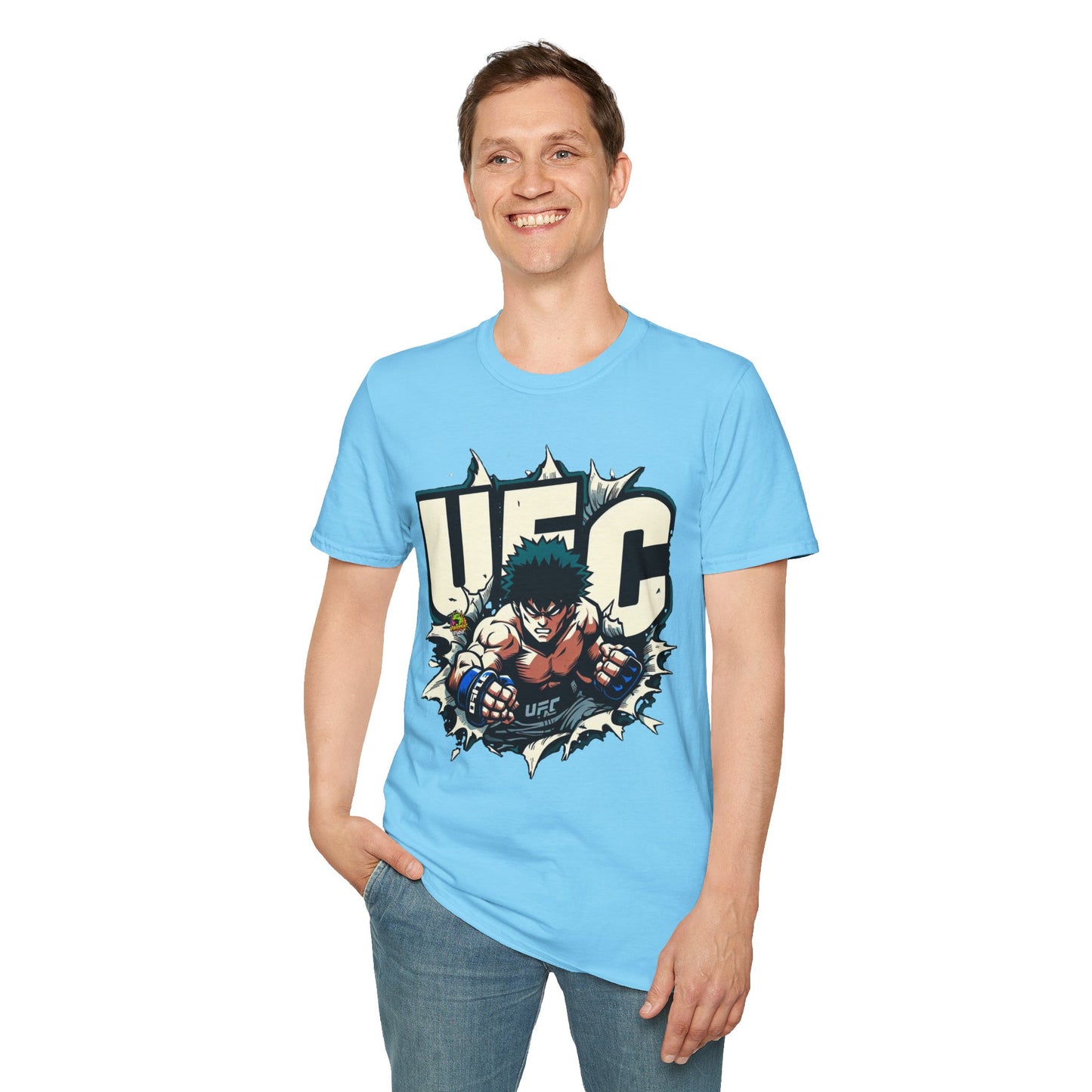 UFC T Shirt | Motivational Sport Tee | UFC Shirt for Gym & Anime Lovers