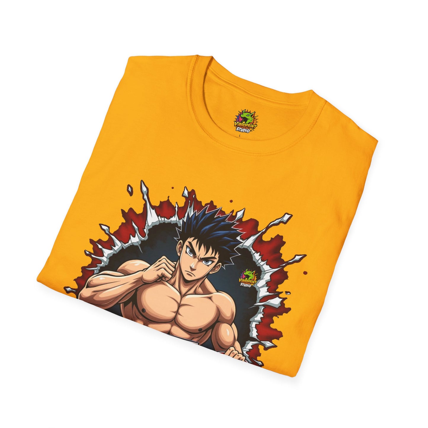 UFC T Shirt | Unleash Fierce Confidence | UFC Tee Inspired by Baki Anime for Fitness Enthusiasts