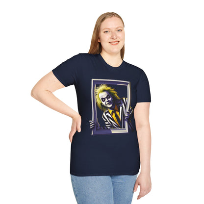 Beetlejuice - Beetlejuice Shirt | Classic Beetlejuice Tee | Beetlejuice Graphic Shirt | Creepy Beetlejuice Tee - premium material. limited stock. Order yours now and stand out with this exclusive piece!