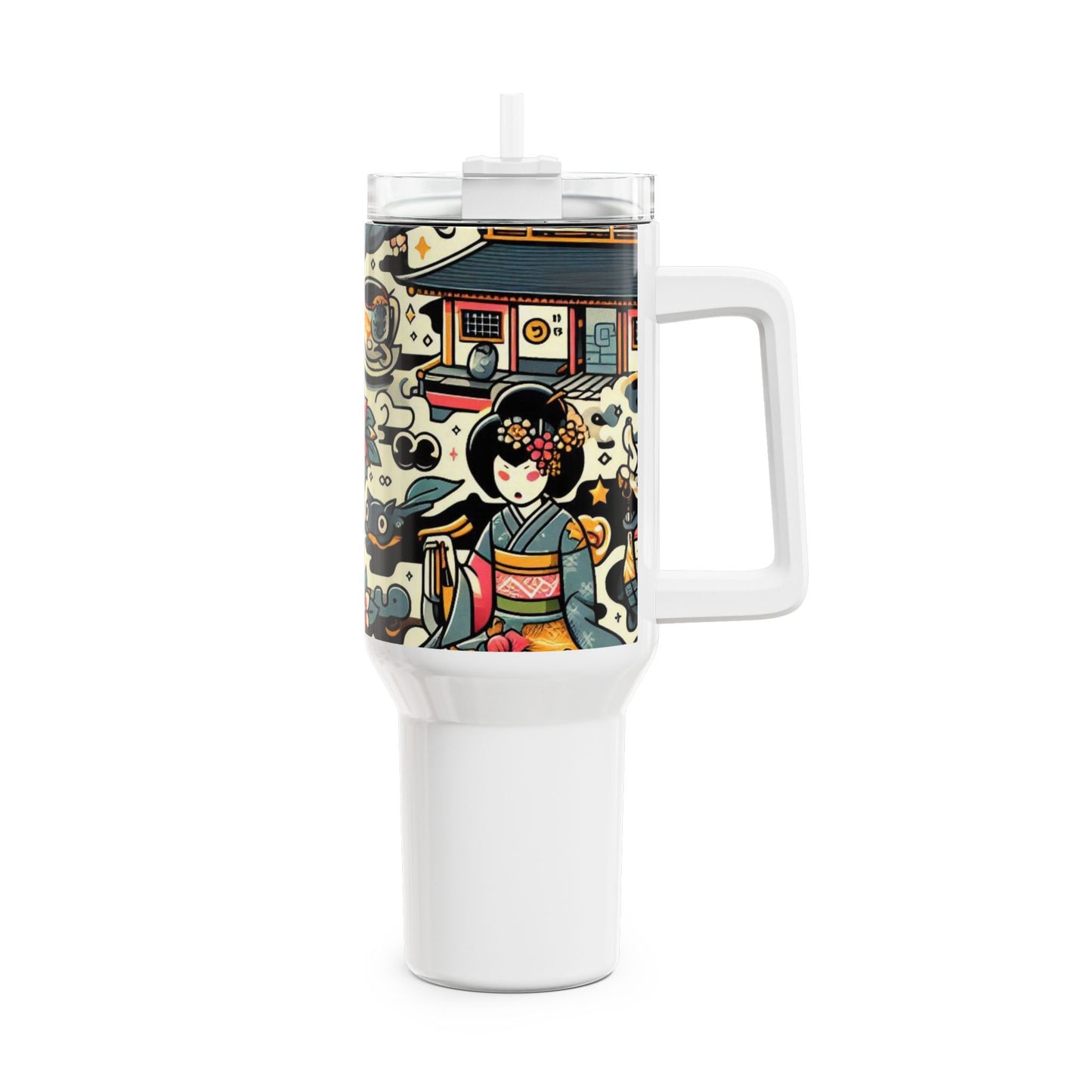 | - Stanley cup | Anime and Comic Geek Drinkware | Colorful Cartoon Tumbler - custom-made. perfect gift idea. Order yours now and stand out with this exclusive piece!