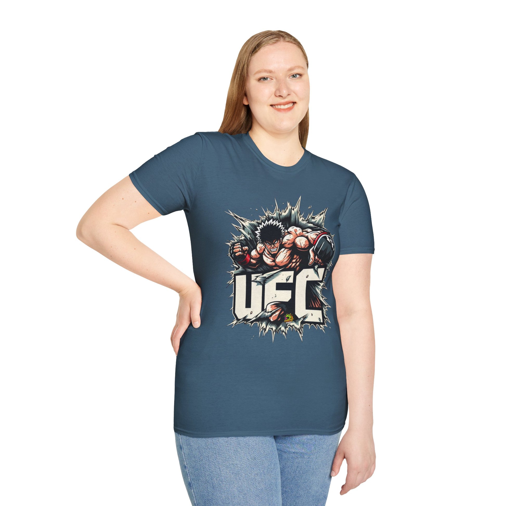 spooky season fashion - UFC T Shirt | Unleash Fierce Confidence | UFC Tee Shirts for Gym & Anime Lovers - vintage aesthetic. limited edition vintage horror design. Order yours now and stand out with this exclusive piece!