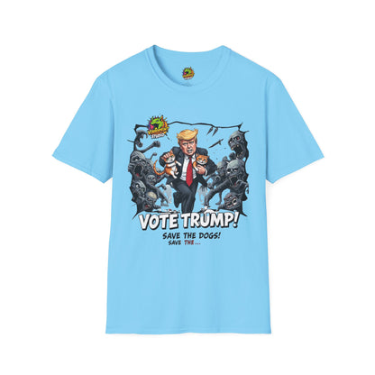 Election - They're Eating the Dogs Shirt | Trump Election Meme T-Shirt | Funny Election Graphic Tee - premium material. limited stock. Order yours now and stand out with this exclusive piece!