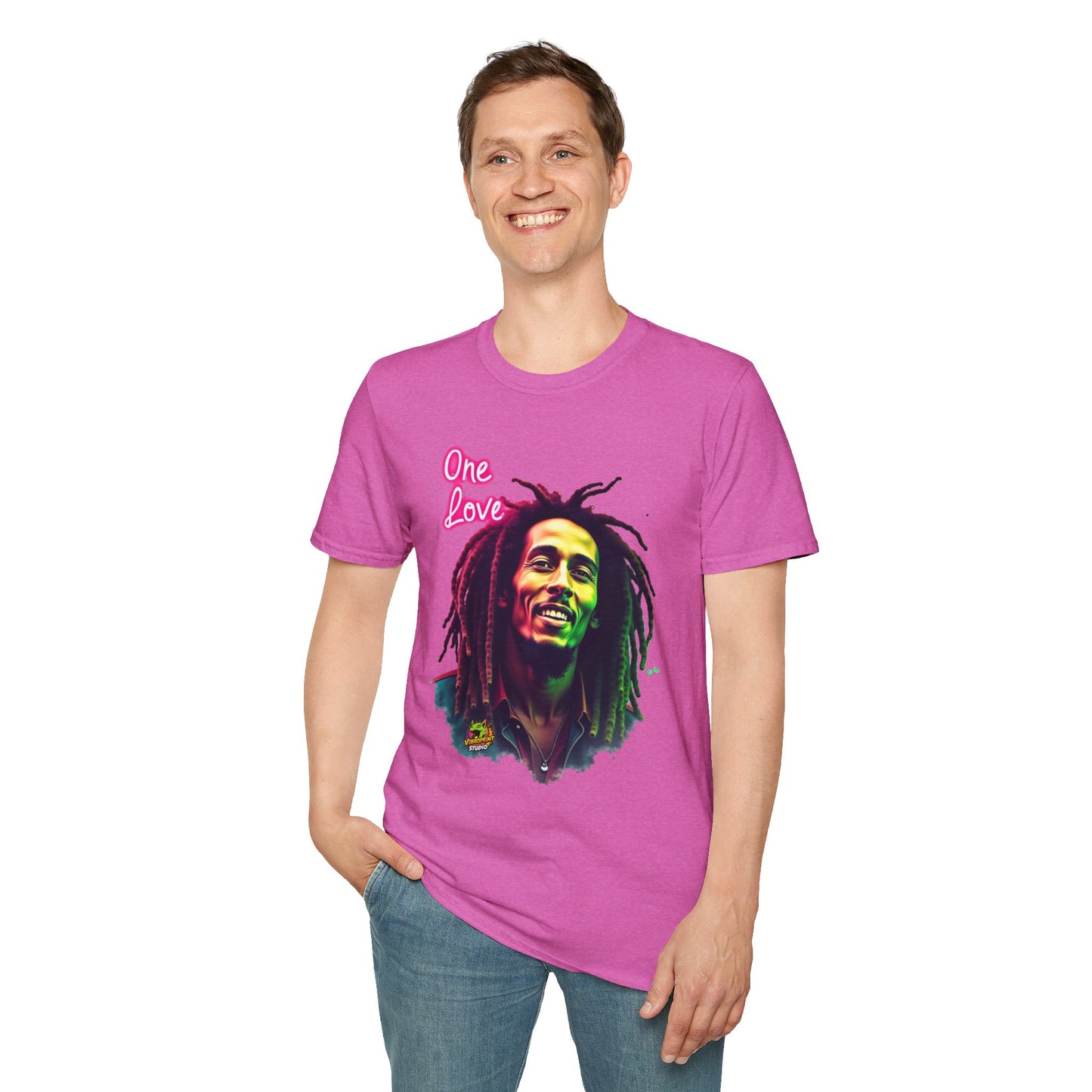 Bob Marley T-Shirt - Lion of Judah