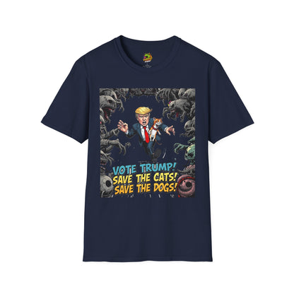 Meme - They're Eating the Dogs Shirt | Funny Trump Meme Tee | Political Satire T-Shirt - custom-made. perfect gift idea. Order yours now and stand out with this exclusive piece!