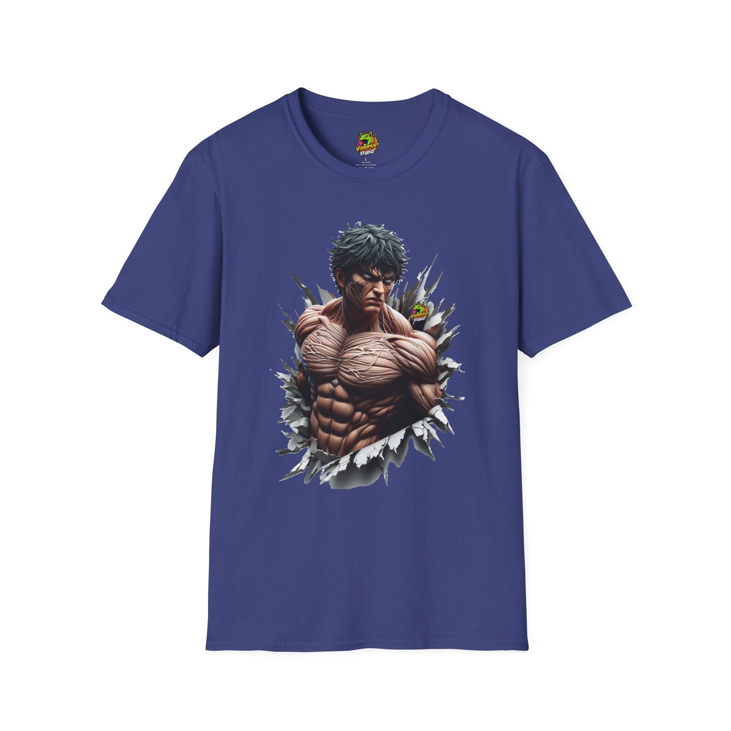 Tee - UFC T Shirt | Unleash Fierce Confidence | Motivational UFC Tee with Baki Anime Influence for Gym Lovers - custom-made. perfect gift idea. Order yours now and stand out with this exclusive piece!