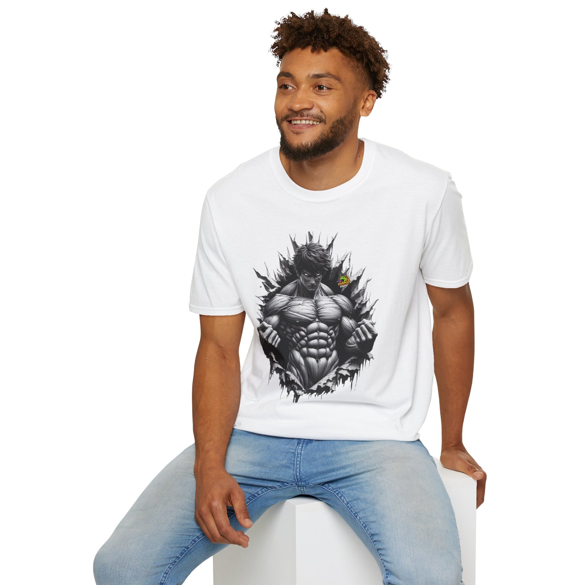 UFC - UFC T Shirt | Unleash Fierce Confidence | UFC Tee Inspired by Baki Anime for Athletes - custom-made. limited stock. Order yours now and stand out with this exclusive piece!