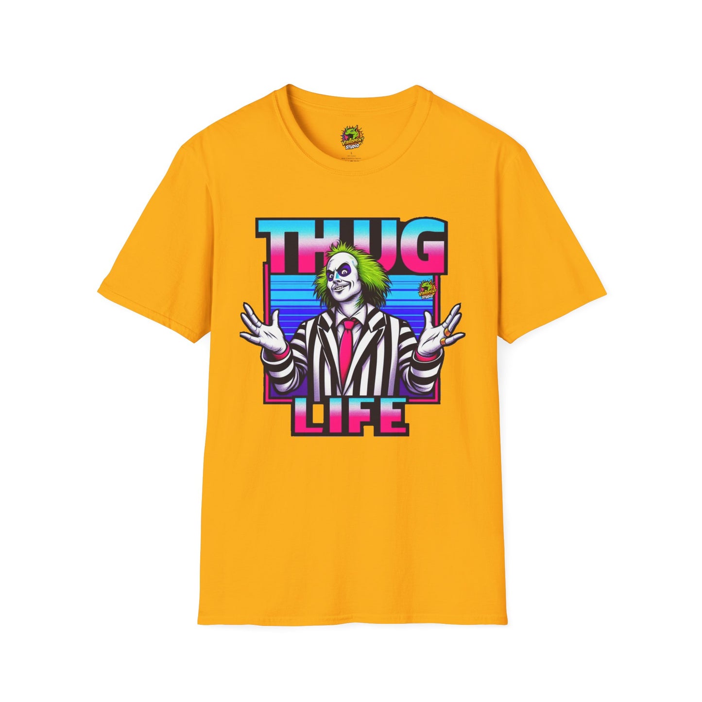 Spooky - Beetlejuice Shirt | Spooky Thug Life Tee | Halloween Beetlejuice Graphic Shirt for Men & Women - custom-made. limited stock. Order yours now and stand out with this exclusive piece!