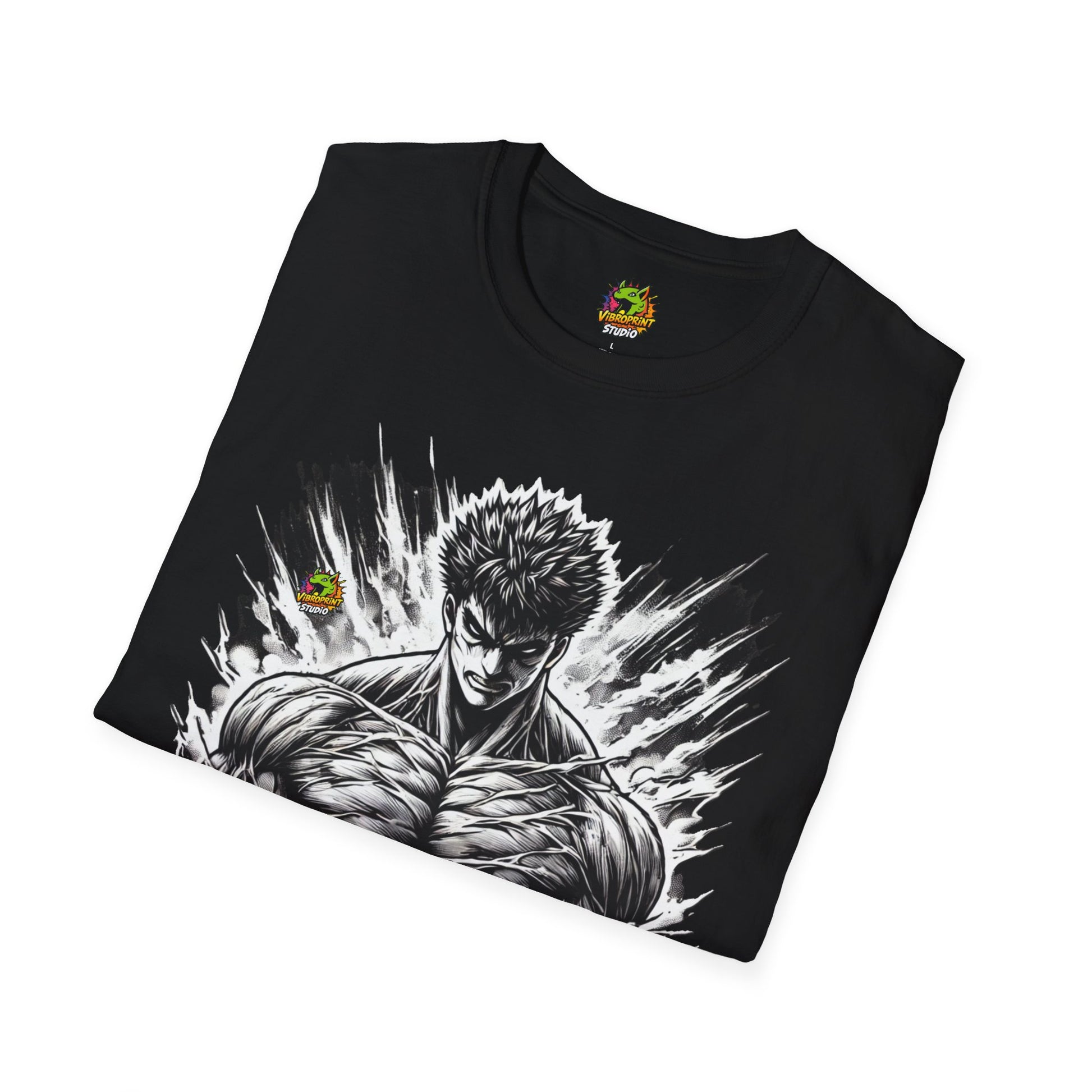 Motivation - UFC T Shirt | Unleash Fierce Confidence | UFC Tee with Baki Anime T Shirt Motivation - custom-made. limited stock. Order yours now and stand out with this exclusive piece!