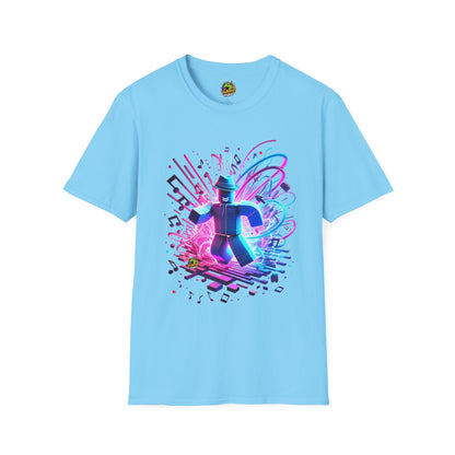 exclusive - Roblox T-Shirt - Neon Block Party - premium material. limited stock. Order yours now and stand out with this exclusive piece!