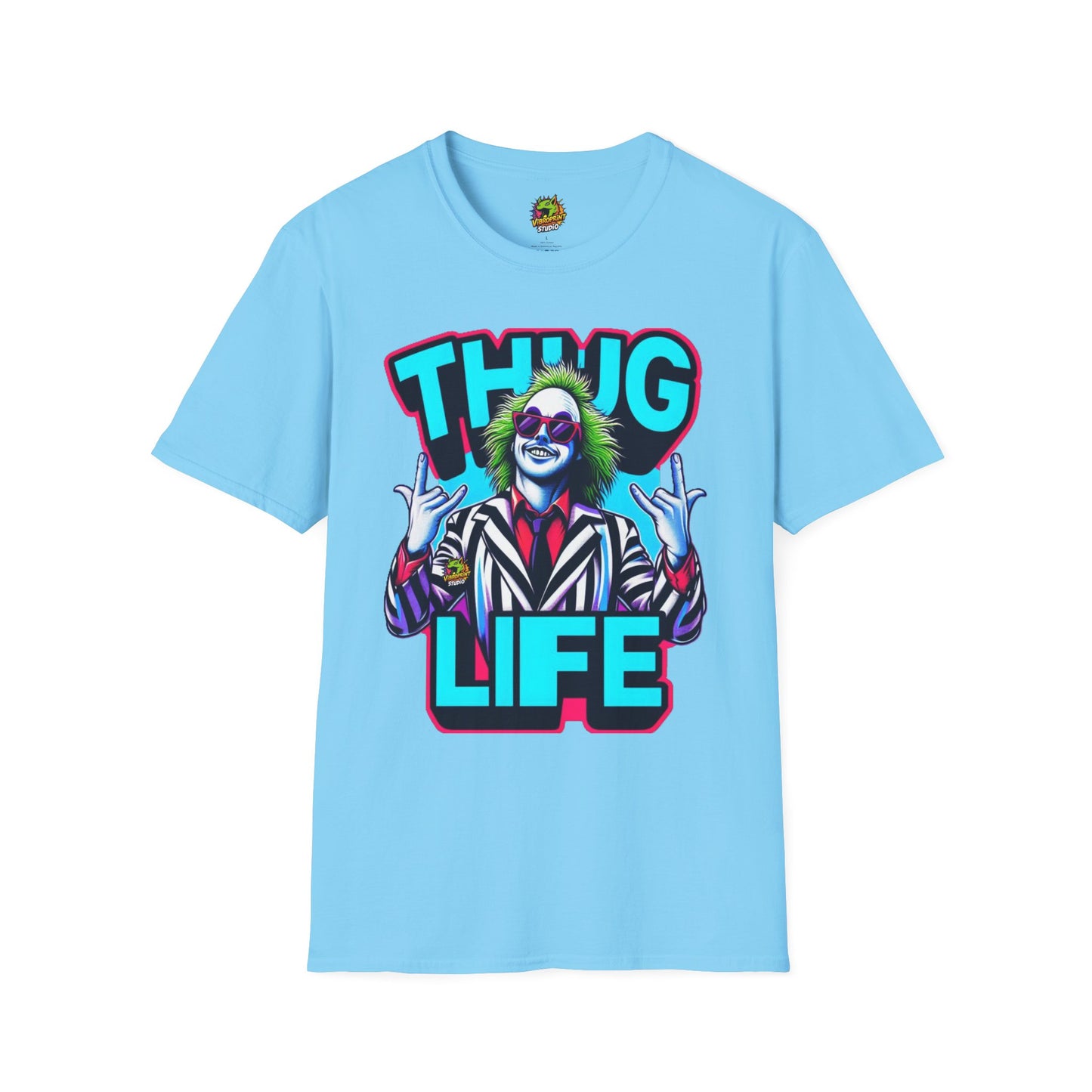 Beetlejuice - Beetlejuice Shirt | Thug Life Halloween Graphic Tee | Spooky Beetlejuice T-Shirt - custom-made. limited stock. Order yours now and stand out with this exclusive piece!