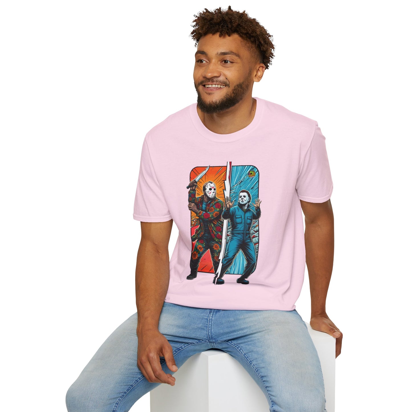 Jason Voorhees & Michael Myers Funny Horror Tee | Halloween Shirt