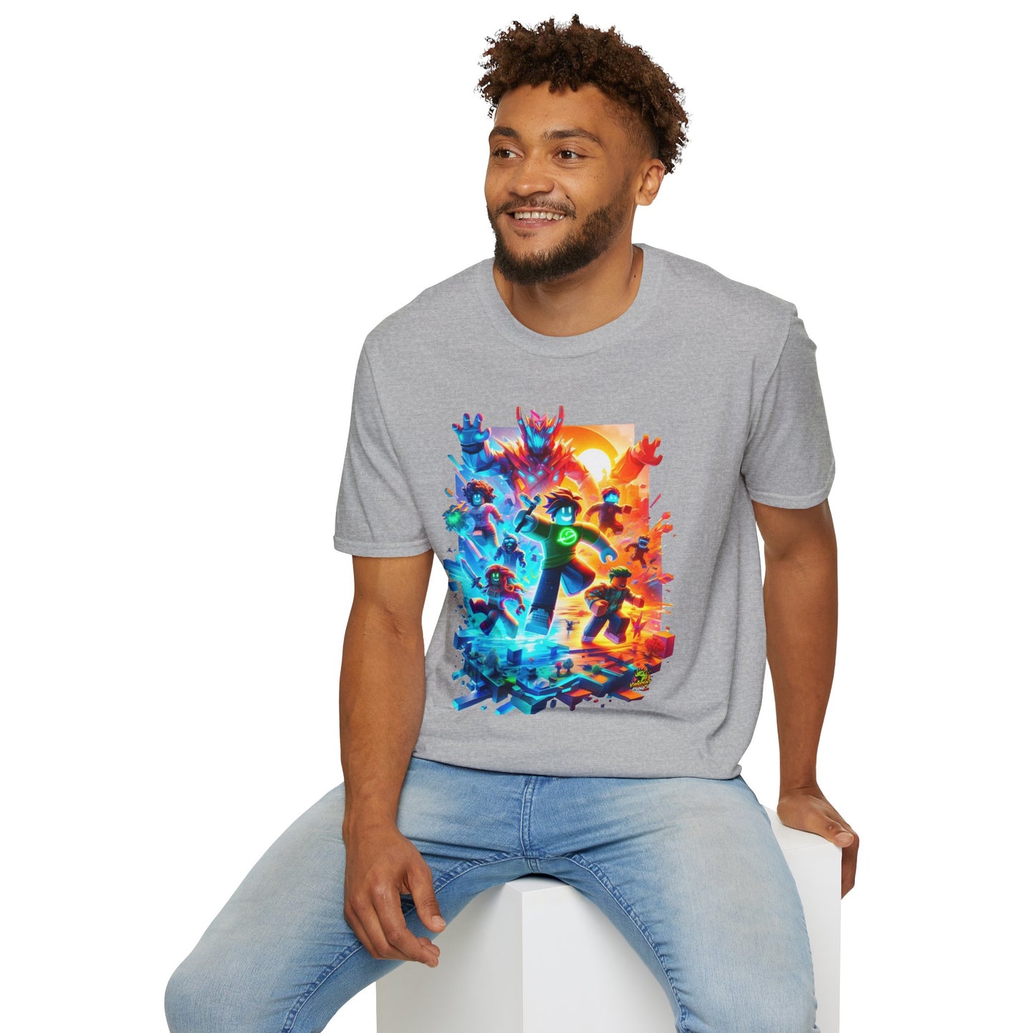 | - Cool Roblox Kids T-Shirt | Roblox Gamer Tee for Boys & Girls | Roblox Graphic Clothing | Fun Gift for Roblox Fans - premium material. limited stock. Order yours now and stand out with this exclusive piece!