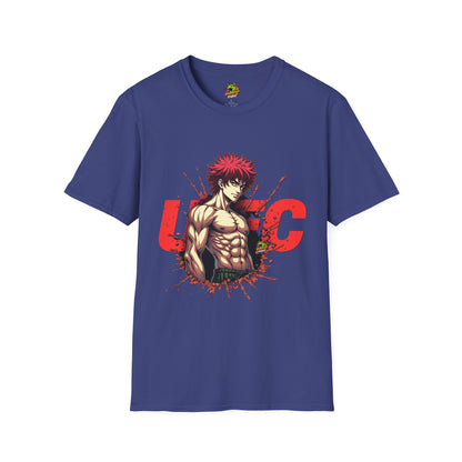 Motivational - UFC T Shirt | Unleash Fierce Confidence | Motivational UFC Tee with Baki Anime T Shirt Influence - premium material. limited stock. Order yours now and stand out with this exclusive piece!