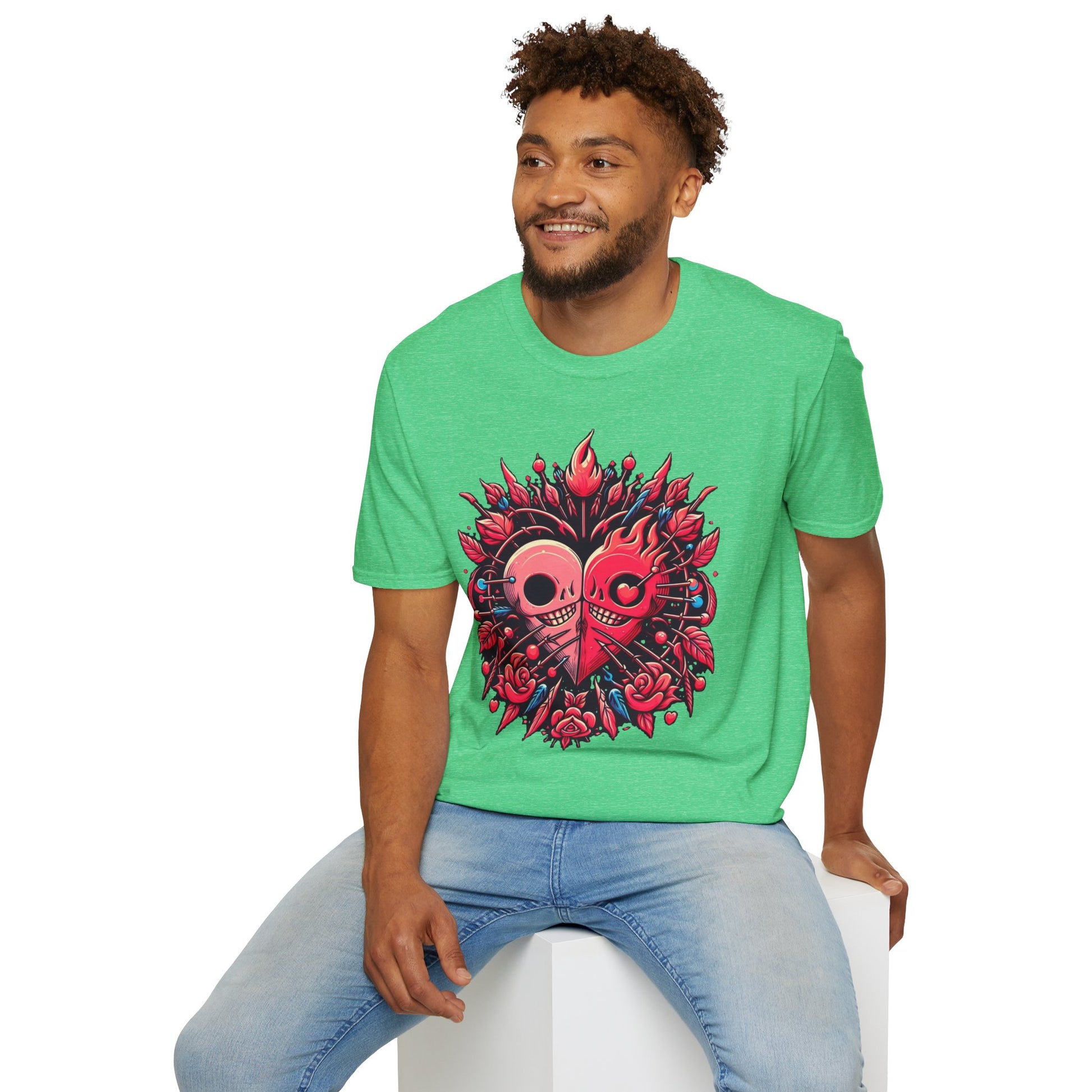 Red Softstyle Valentine's Day T-Shirt