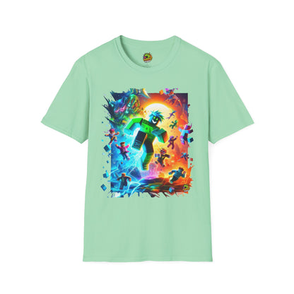 Roblox - Roblox Kids T-Shirt | Trendy Roblox Avatar Graphic Tee | Roblox Clothing for Boys & Girls | Cool Roblox Gift - premium material. perfect gift idea. Order yours now and stand out with this exclusive piece!