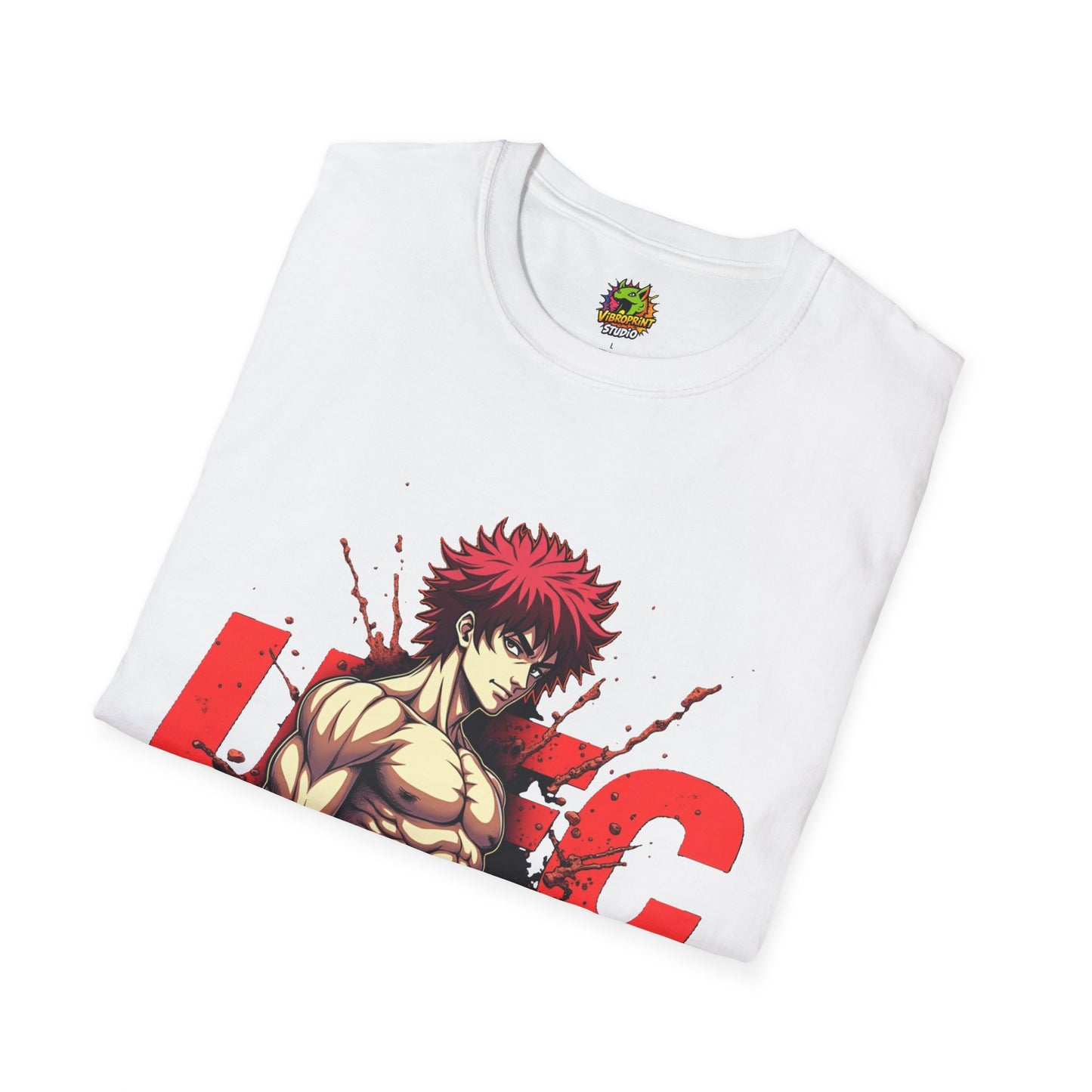 | - UFC T Shirt | Unleash Fierce Confidence | Motivational UFC Tee with Baki Anime T Shirt Influence - custom-made. limited stock. Order yours now and stand out with this exclusive piece!