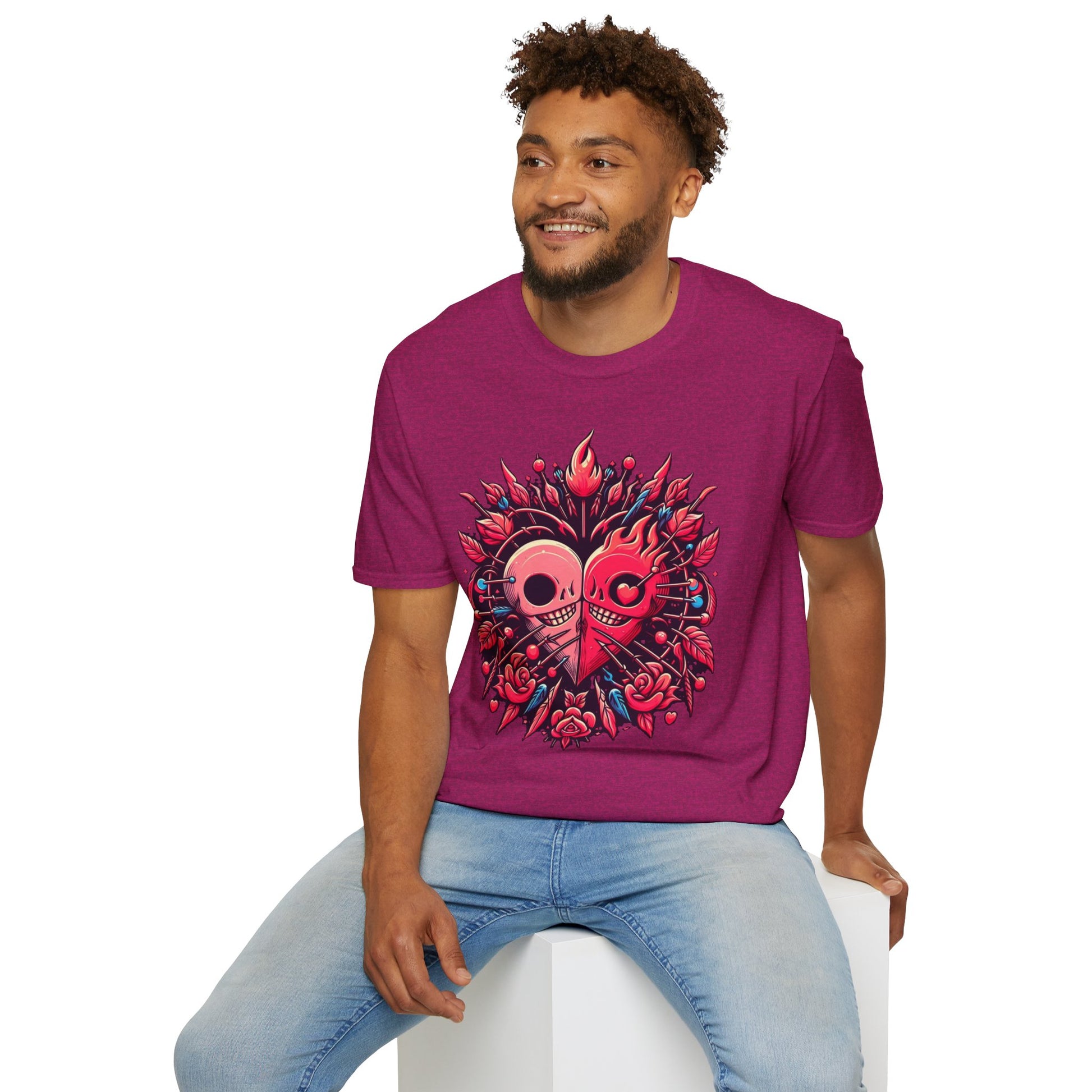 Red Softstyle Valentine's Day T-Shirt