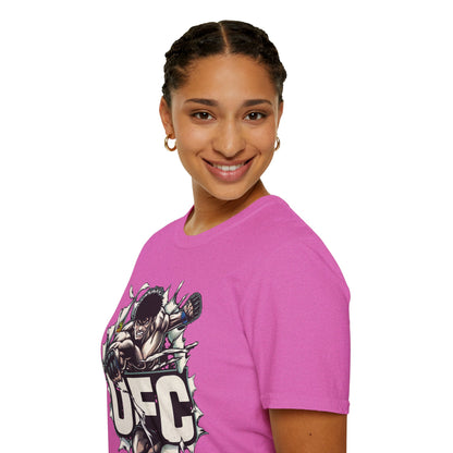 UFC T Shirt | Unleash Fierce Confidence | UFC Tee for Fitness Enthusiasts