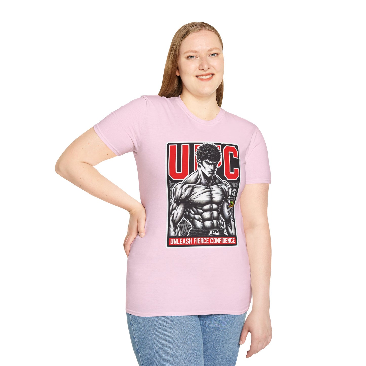 UFC T Shirt | Unleash Fierce Confidence | UFC Tee Inspired by Baki Anime T Shirt