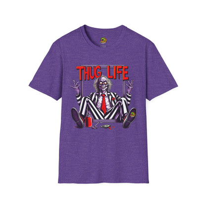 Funny - Beetlejuice Shirt | Funny Thug Life Graphic T-Shirt | Halloween Beetlejuice Tee - custom-made. limited stock. Order yours now and stand out with this exclusive piece!