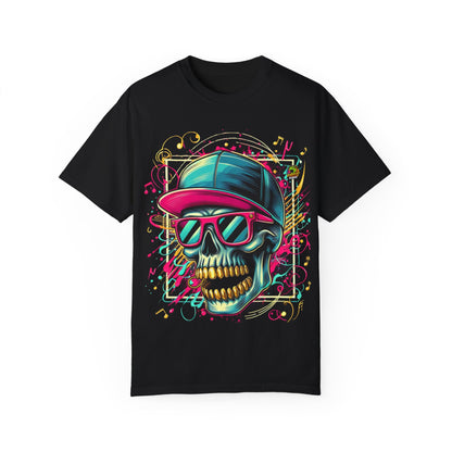 Vibrant Graffiti Explosion Rapper Merch | Urban Street Art T-Shirt Desig - High Quality Image