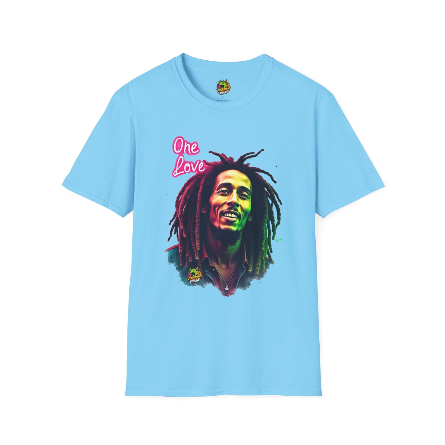 of - Bob Marley T-Shirt - Lion of Judah - custom-made. limited stock. Order yours now and stand out with this exclusive piece!