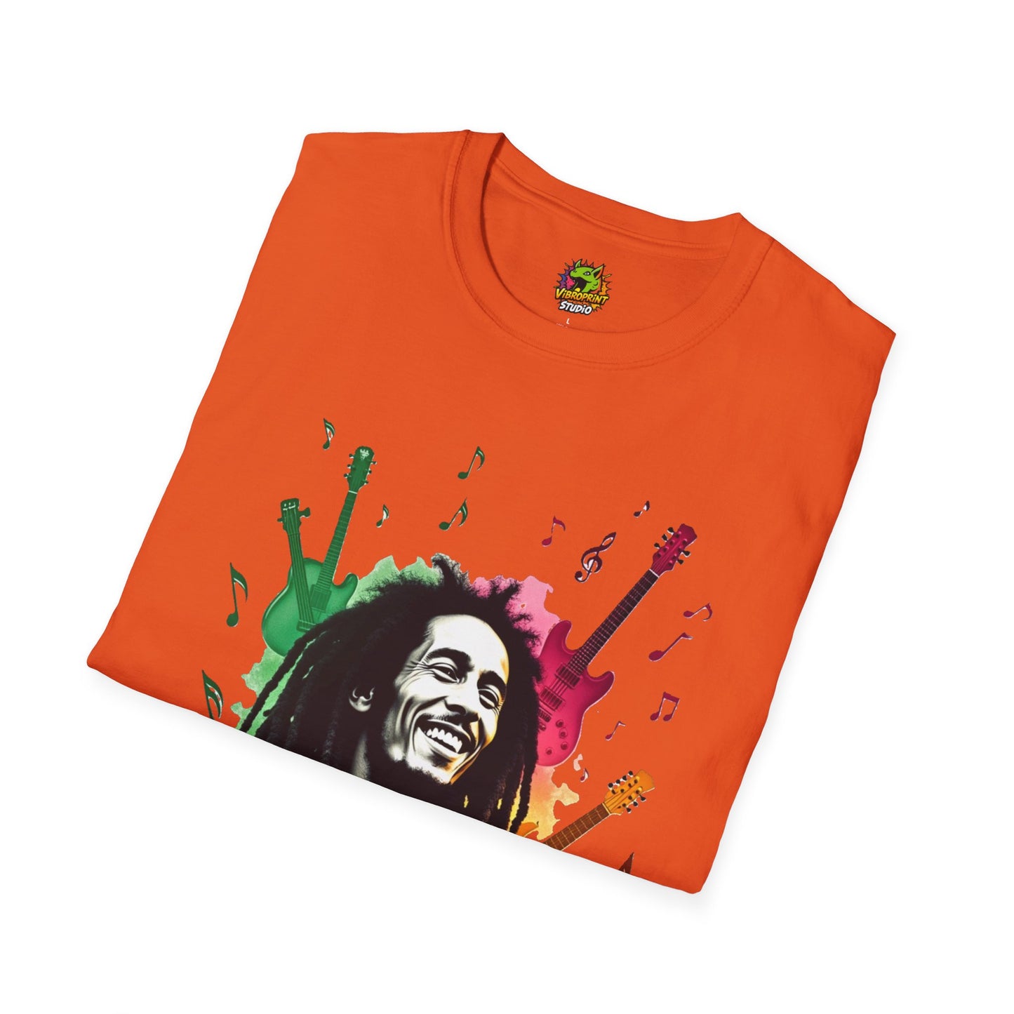 Bob Marley T-Shirt - Reggae Icon - VibroPrint Studio