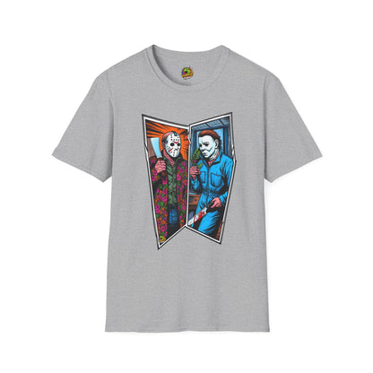 Myers - Jason Voorhees & Michael Myers Shirt | Funny Halloween Horror Tee - premium material. perfect gift idea. Order yours now and stand out with this exclusive piece!