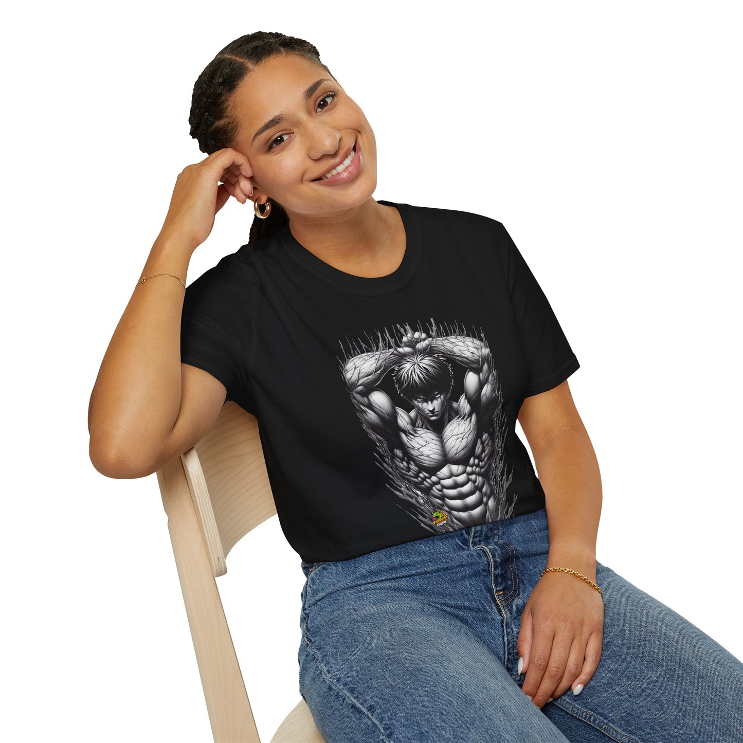 spooky season fashion - UFC T Shirt | Unleash Fierce Confidence | Motivational UFC Tee with Baki Anime Inspiration for Athletes - unique graphic tee. spooky season t-shirt with unique flair. Order yours now and stand out with this exclusive piece!