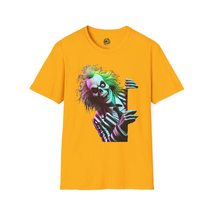 Men - Beetlejuice Shirt | Spooky Halloween Tee for Men & Women | Beetlejuice Graphic T-Shirt | Perfect Halloween Gift - premium material. limited stock. Order yours now and stand out with this exclusive piece!