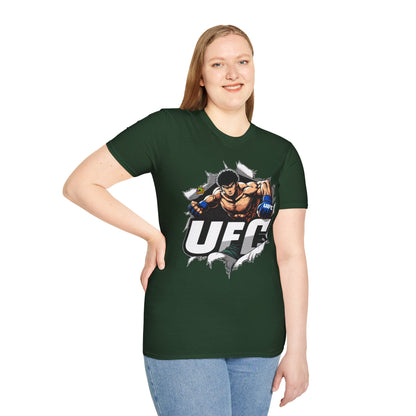 UFC T Shirt | Unleash Fierce Confidence | Motivational UFC Tee for Gym