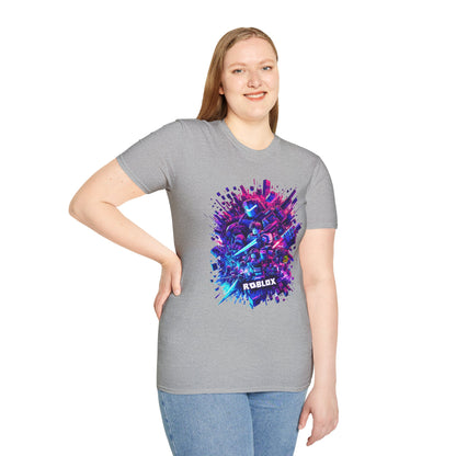 Universe - Roblox T-Shirt - Blocky Universe - custom-made. perfect gift idea. Order yours now and stand out with this exclusive piece!