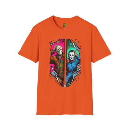 Scene - Michael Myers Vintage Shirt | Jason Voorhees Funny Picnic Scene Tee - premium material. perfect gift idea. Order yours now and stand out with this exclusive piece!