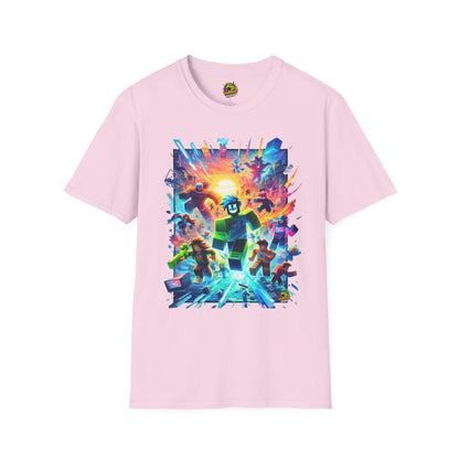 Trendy Roblox T-Shirt for Boys & Girls | Roblox Kids Clothing | Roblox Adventure Graphic Tee | Cool Gift for Roblox Fans