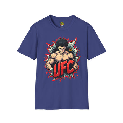 UFC - UFC T Shirt | Unleash Fierce Confidence | UFC Tee with Baki Anime Inspiration for Gym - premium material. perfect gift idea. Order yours now and stand out with this exclusive piece!