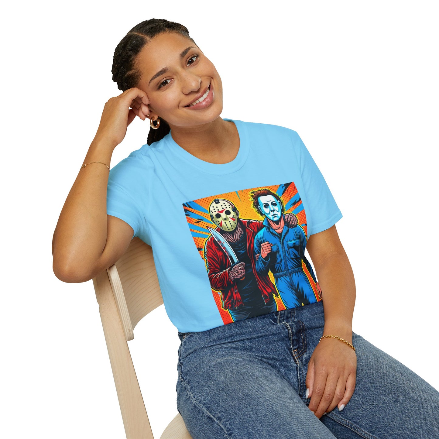 Jason Voorhees & Michael Myers Shirt | Funny Halloween Horror Tee