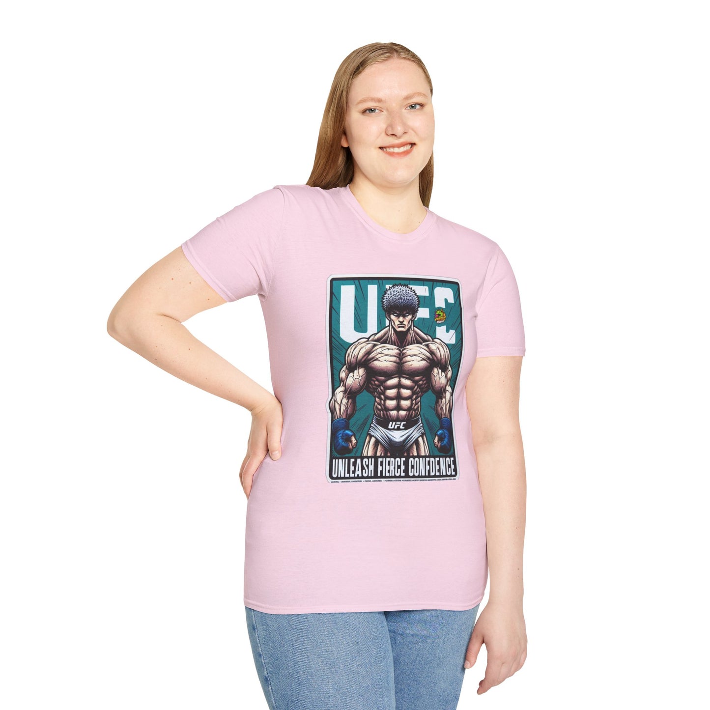 UFC T Shirt | Unleash Fierce Confidence | UFC Tee for Gym and Baki Anime Fans