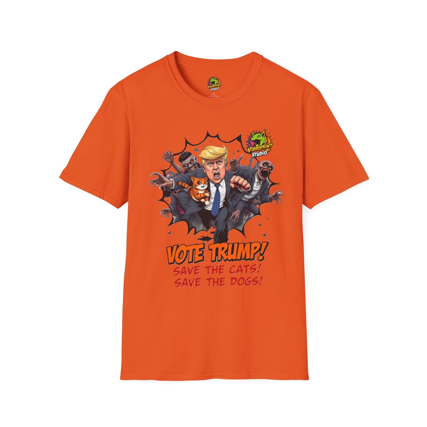 Political - They're Eating the Dogs Tee | Trump Election Comedy Shirt | Satire Political Graphic Tee - premium material. limited stock. Order yours now and stand out with this exclusive piece!