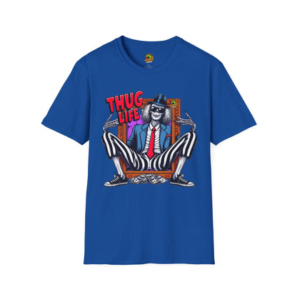 Beetlejuice - Beetlejuice Shirt | Thug Life Halloween Tee | Classic Beetlejuice T-Shirt for Fans - custom-made. limited stock. Order yours now and stand out with this exclusive piece!