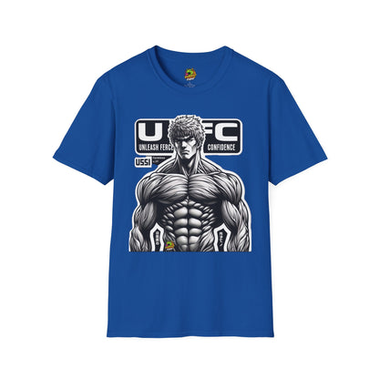 UFC T Shirt | Unleash Fierce Confidence | UFC Tee Inspired by Baki Anime T Shirt for Fitness Lovers