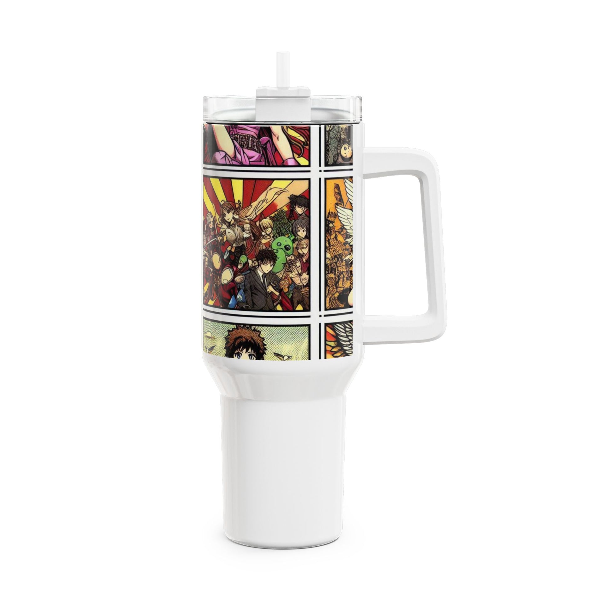 and - Stanley Tumbler | Comics and Anime Fans Drinkware | Colorful Geek Tumbler for Gamers - custom-made. perfect gift idea. Order yours now and stand out with this exclusive piece!