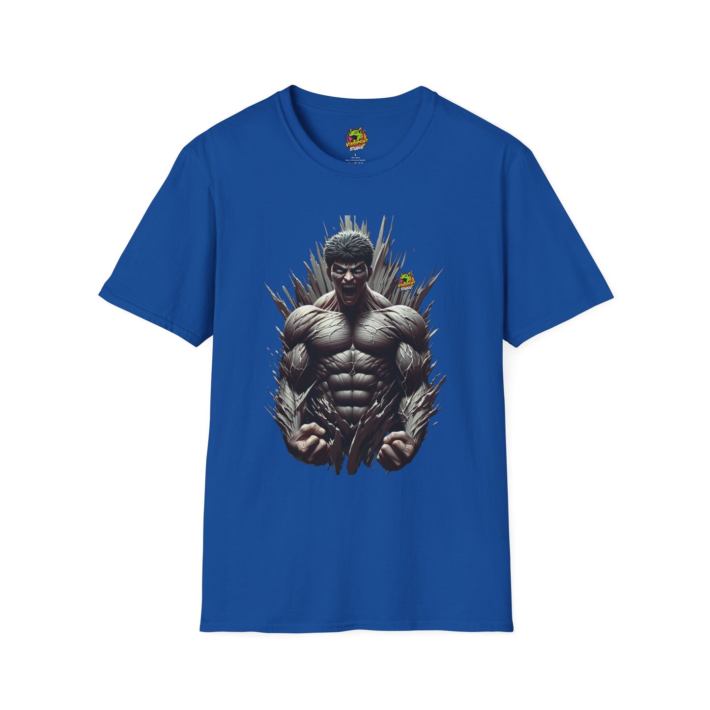 | - UFC T Shirt | Unleash Fierce Confidence | UFC Tee with Baki Anime Inspiration for Gym - premium material. perfect gift idea. Order yours now and stand out with this exclusive piece!