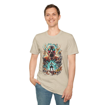 Eren Yeager Titan’s Strength Tee | Attack on Titan Shirt | Shingeki - VibroPrint Studio