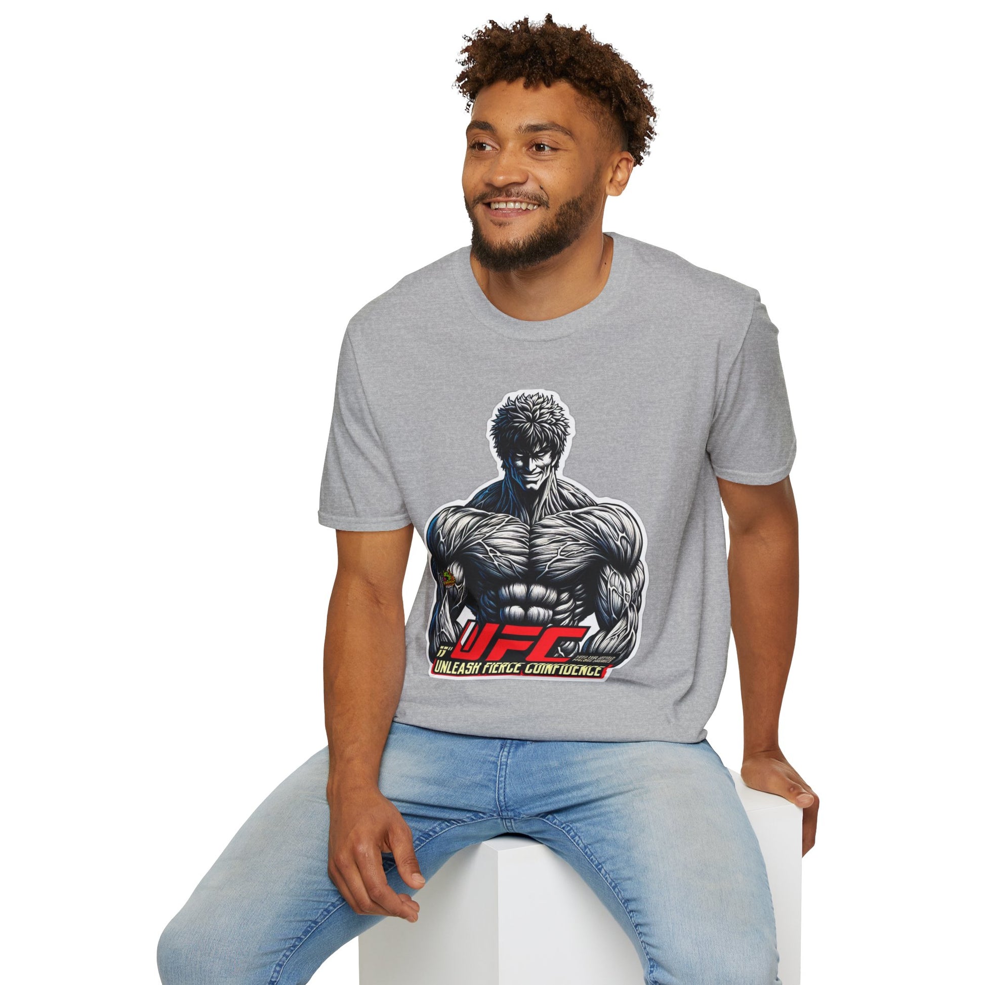 vintage horror shirt - UFC T Shirt | Unleash Fierce Confidence | UFC Tee for Gym and Baki Anime Lovers - trending style. unique graphic tee featuring iconic horror characters. Order yours now and stand out with this exclusive piece!