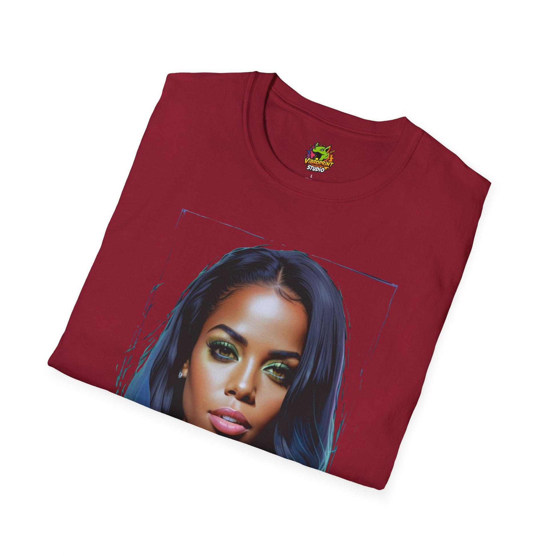 T-Shirt - Aaliyah shirt | Tribute to the Queen of Urban Pop | Memorial T-Shirt for Fans - premium material. limited stock. Order yours now and stand out with this exclusive piece!