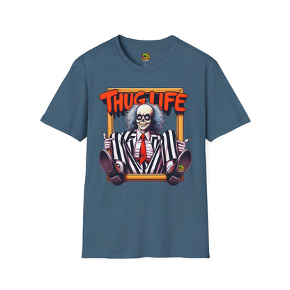 Classic - Beetlejuice Shirt | Halloween Thug Life Tee | Classic Beetlejuice Graphic T-Shirt for Adults - premium material. limited stock. Order yours now and stand out with this exclusive piece!